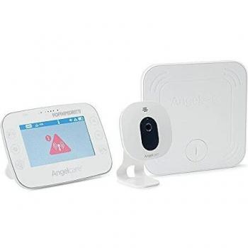Foppapedretti Angelcare Ac327 - Monitor de vídeo para bebés con sensor de movimiento, blanco