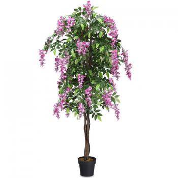 6-Foot Artificial Wisteria Plant