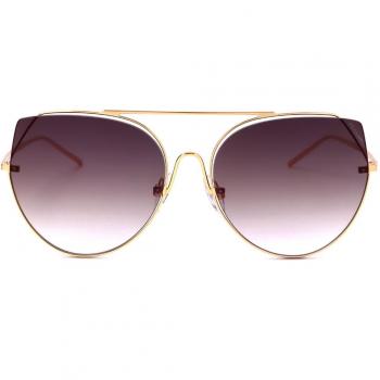Ana Hickmann HI3068 04B Women's Sunglasses Gold Size 58