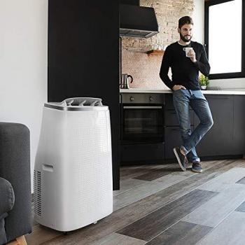 Cecotec Aire Acondicionado Force Clima 12750 Cold&Warm Connected. 120000 BTU, Bomba de Calor, Control por WiFi, Mando a Distancia, 3 velocidades, 5 Modos, Pantalla LED, 1340 W