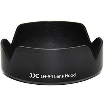 JJC LH-54 Parasol compatible con Canon EF-M 18-55mm, color Negro