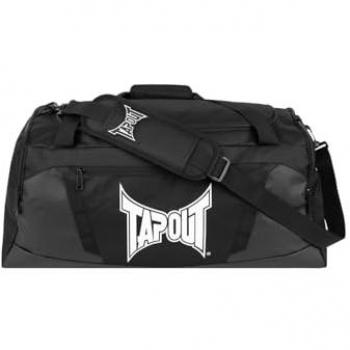 Bolsa de Deporte Tapout Lathrop 55L Negra y Blanca Unisex