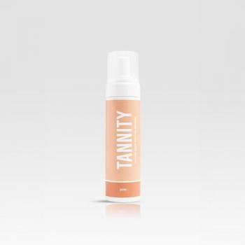 Mousse autobronceador Tannity | 200 ml | Bronceado natural | Sin tonos anaranjados | Dark | Instantáneo | Con aceite de argán, de coco y jojoba | Vitaminas C y D | H
