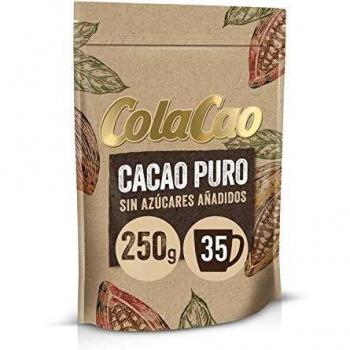 ColaCao Puro:100% Cacao Natural y Sin Aditivos - 250g