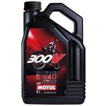 MOTUL 300V 4T Factory Line 104.135 Off Road, 5W-40, 4 L