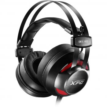 XPG EMIX H30 + SOLOX F30 Binaural Diadema Negro, Rojo - Auriculares con micrófono