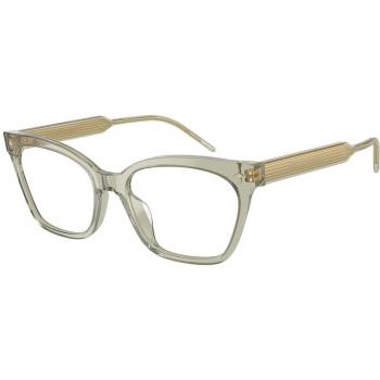 Giorgio Armani AR7257U 6083 Women's Eyeglasses Green Size 52 (Frame Only) - Blue Light Block Available