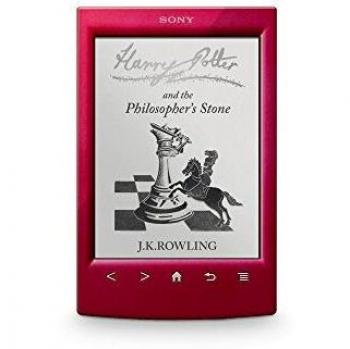 Sony PRST2HRC - Lector de e-Book, WiFi, Color Rojo