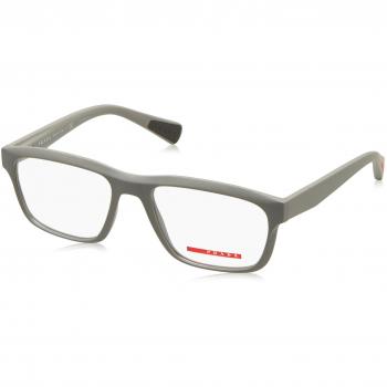 Prada Linea Rossa 0PS 07GV, Monturas de Gafas para Hombre, Grey Rubber, 55