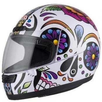 NZI - Casco integral Activy 3 Mexican Skulls calaveras mejicanas