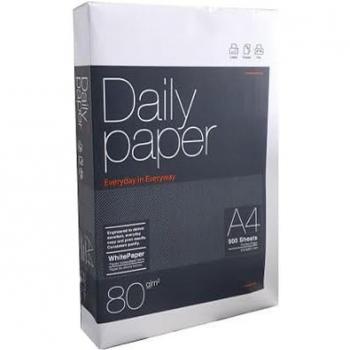 Papel A4 80g Daily Paper 500 Hojas Blanco