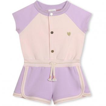 Carrement Beau - Mono de bebé niña bicolor de manga corta