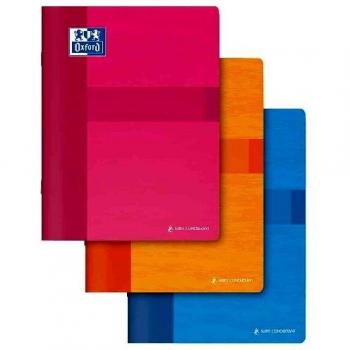 Cuaderno Oxford Cahier Seyés, 140 páginas, 170 x 220 mm, grandes cuadros