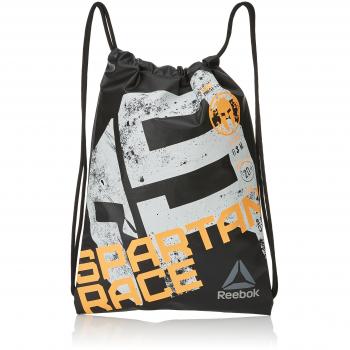reebok Spartan Gymsack Bolsa de Cuerdas, Niños, Negro, Talla Única