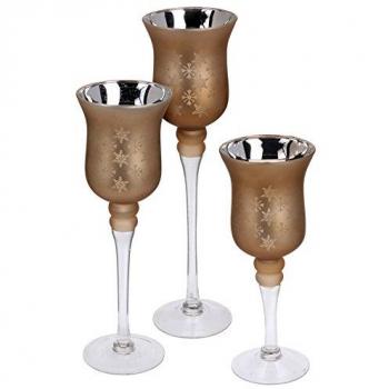 Home & Styling - - New products - Set van 3 luxe kandelaren