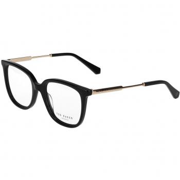 Ted Baker TB9258 001 Gafas Recetadas para Mujer Negras con armazones negros y lentes de 51 mm