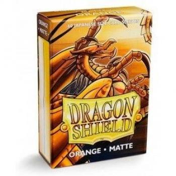 Dragon Shield Small Sleeves - Japanese Matte Orange