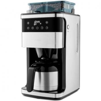 Cafetera de Filtro Digital Térmica con Molinillo Medion MD 19911, 1 L, 8 Niveles de Molienda, Temporizador, Antigoteo, Filtro Permanente, 1000