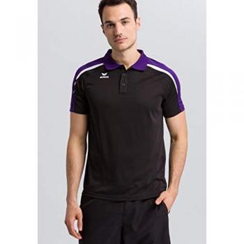 Erima Liga 2.0 Men's Short Sleeve Polo Shirt - Black - XXXL