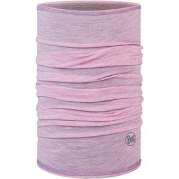 Braga de Cuello Buff Multistripes Lilac Sand Lightweight Merino Wool