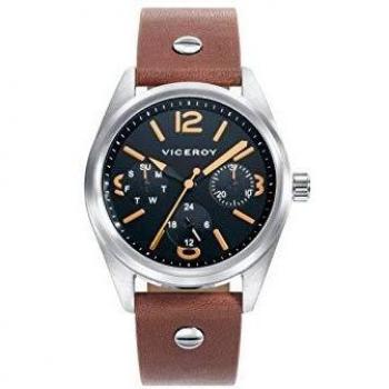 Viceroy Reloj Multiesfera para Niños de Cuarzo con Correa en Cuero 401103-54