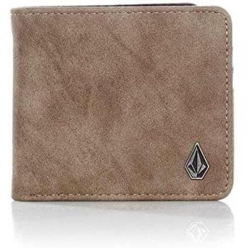 Cartera VOLCOM Slim Stone PU Wallet Pew Pewter