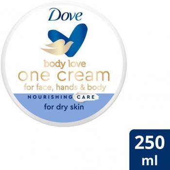 Crema Nutritiva Dove 250ml para Cara, Cuerpo y Manos