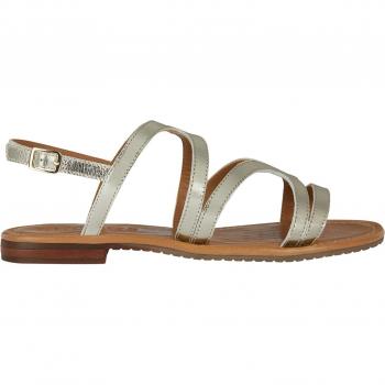 GEOX D Sozy S Y - Bufalo Metal D45LXY*000N6 Dorado, tipo de producto: calzado femenino, características: color dorado claro, diseño elegante, material de alta calidad, suela cómoda y