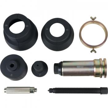 Juego de extractores de cojinetes de eje principal de diferencial para DAF, 8 pzs - KS TOOLS 460.4155