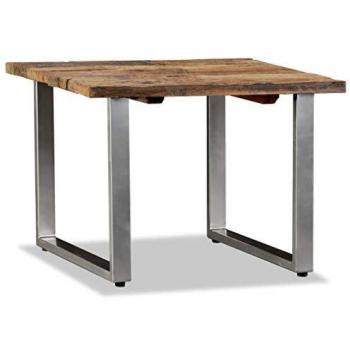 vidaXL Coffee Table Solid Reclaimed Wood 55x55x40 cm
