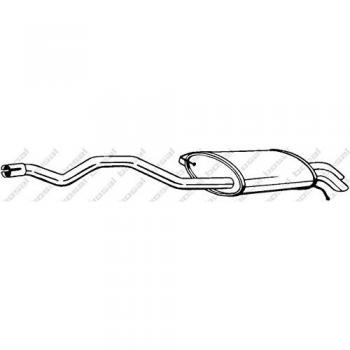 Bosal 286-489 End Silencer
