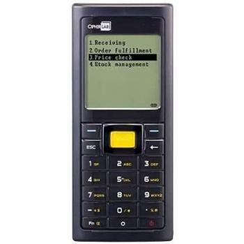Escáner de Códigos de Barras CipherLab 8200 con Láser, Lote 4M, 24 Teclas y Cable USB VCOM