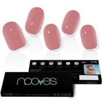 Nooves Dusty Rose Premium Glam Lámina Uñas Cat Eye 20uds