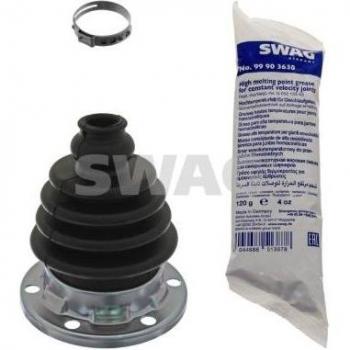 Fuelle de transmisión SWAG 30 93 8333, juego de fuelles para árbol de transmisión, incluye dos fuelles, fabricado en material resistente a la abrasión y temperaturas extremas, diseñado para vehículos específicos, fácil instalación