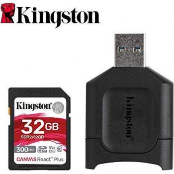 Kingston MLPR2/32 GB Tarjeta SD + Lector de Tarjeta
