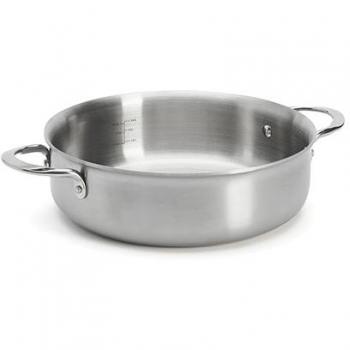 Cazuela de acero inoxidable Alchimy 24 cm, De Buyer, 3.2 L
