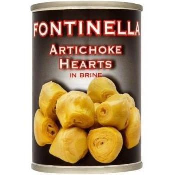Fontinella corazones de alcachofa en 390g de salmuera