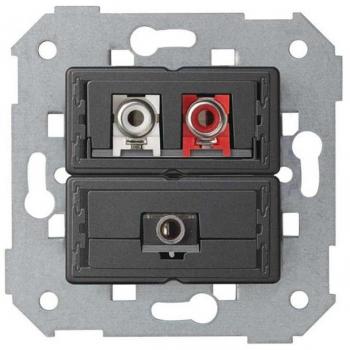 Conector mini-jack a 2 RCA Simon 75 para una conexión de audio de alta calidad