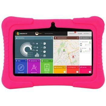 Tablet Infantil Savefamily Kids 7 1GB/16GB Rosa con Bluetooth y Android 8.1