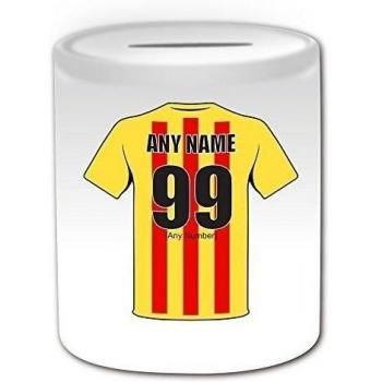 Regalo personalizado - Partick Thistle caja de dinero