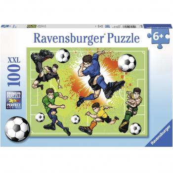 Rompecabezas Ravensburger Fiebre del Fútbol XXL 100 Piezas 10693