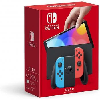 Nintendo Switch - OLED Model Neon Blue/Neon Red set