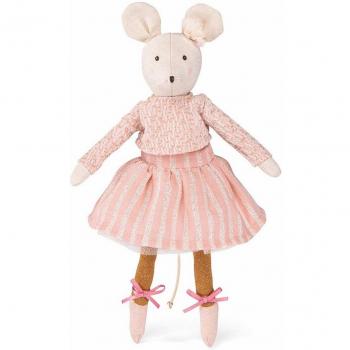 Muñeca Ratita Anna Ballerina de La Petite Escuela de Danza - Moulin Roty (28 cm)