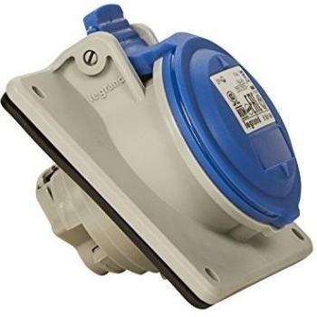 Legrand P17 IP44 Wall Socket 16A 230V 2P+T