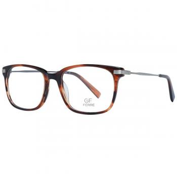 Gianfranco Ferre GFF0379 002 Men's Eyeglasses Brown Size 54 - Blue Light Block Available