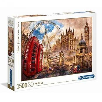 Clementoni Vintage London 1500-Piece Puzzle