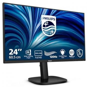 Monitor Philips 23.8 IPS FHD 120Hz 3000 Series con Altavoces y Conectividad HDMI, VGA y DisplayPort