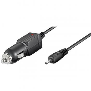 Goobay cable cargador para el coche 500mAh para Nokia 2,0mm, negro - apropiado para 1200, 1208, 1209, 1616, 1650, 1680c, 2220, 2323c, 2600c, 2630, 2680 Slide, 2700, 22720, 2760, 3109, 3110, 3110 Evolve, 3120 classic, 3500 classic, 3555, 3600 Slide, 3710, 