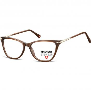 Montana Eyewear MA51 MA51D Gafas Recetadas para Hombre Marrones 53 Lentes Armazones