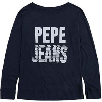 PEPE JEANS DONA - Camiseta de Manga Larga Mujer Color: Blau Talla: XL